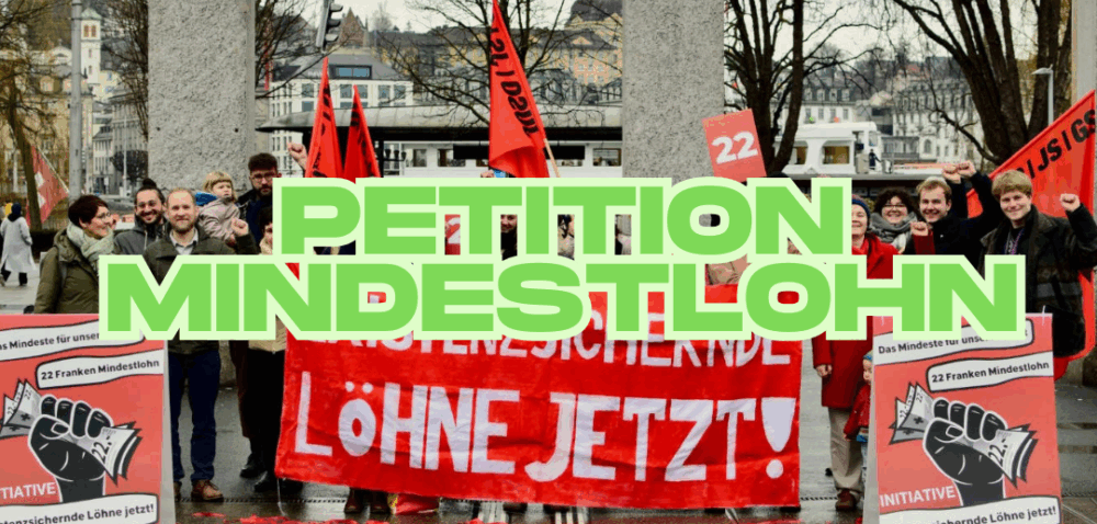 Petition «Mindestlohn retten»
